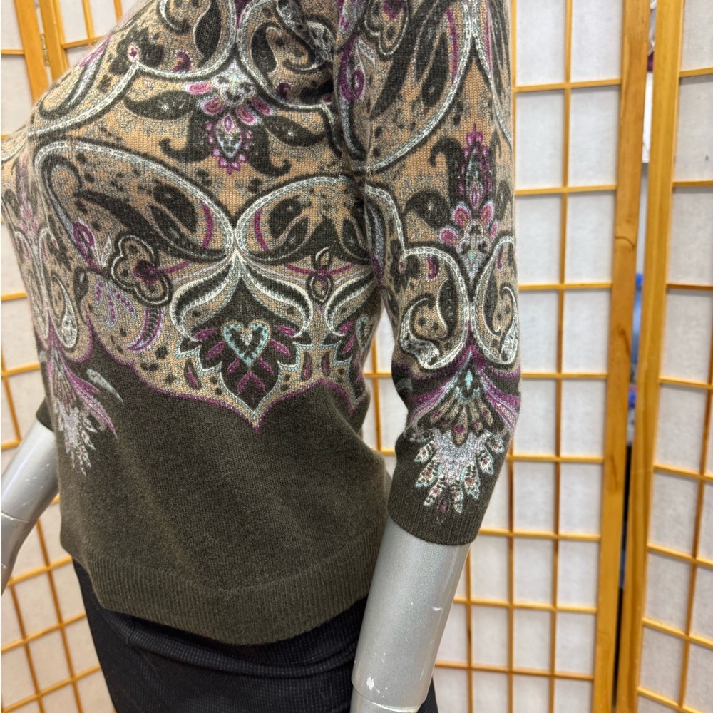 Talbots cashmere sweater, size small petite. - Picture 2 of 14